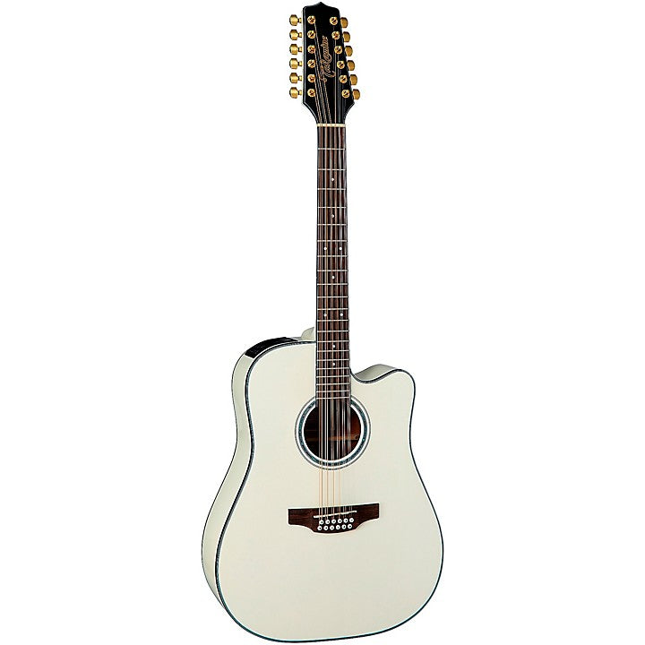 Takamine GD-37CE PW 12-string Acoustic-electric Dreadnought - Pearl White