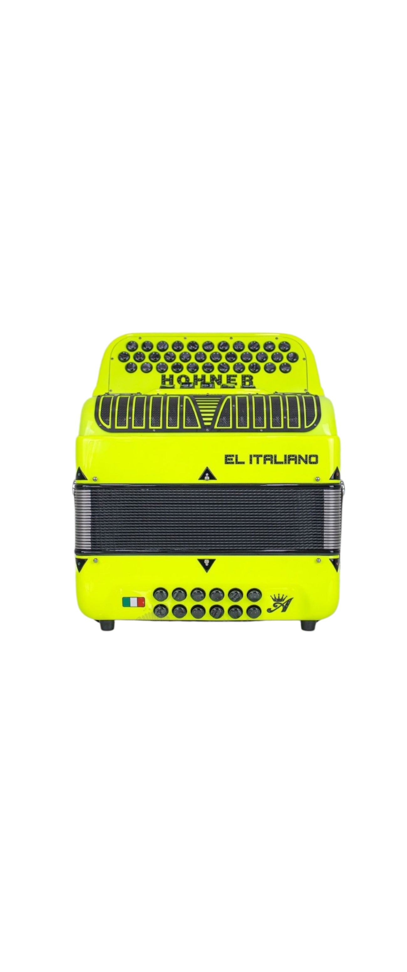 Hohner Anacleto El Italiano - 5 Switch - Super Compact Accordion - Yellow