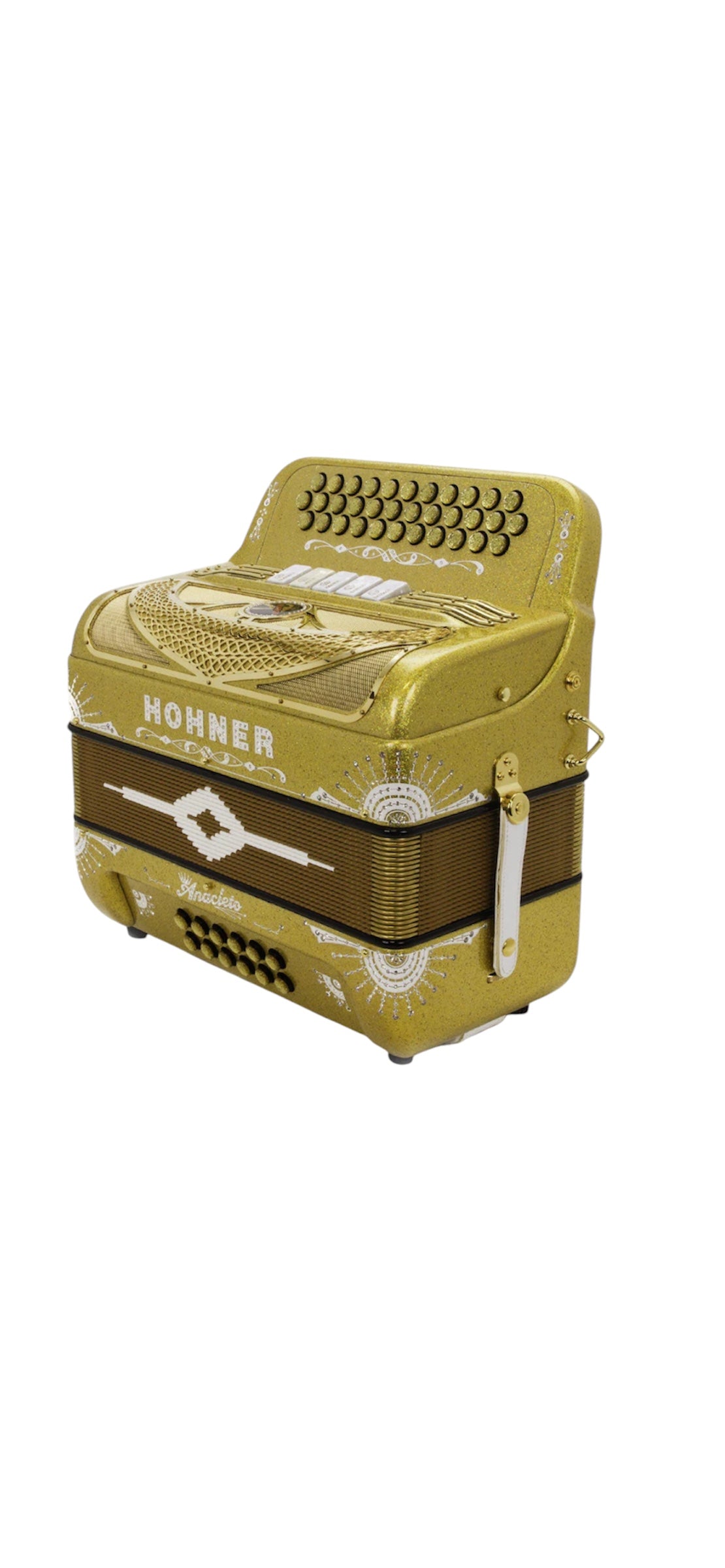 Anacleto Rey del Norte 5 Switches Compact Holographic Gold