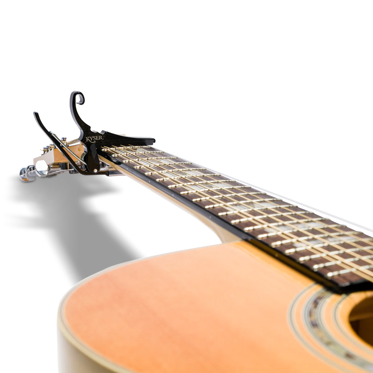 Kyser Quick-Change 12-string Guitar Capo - Black