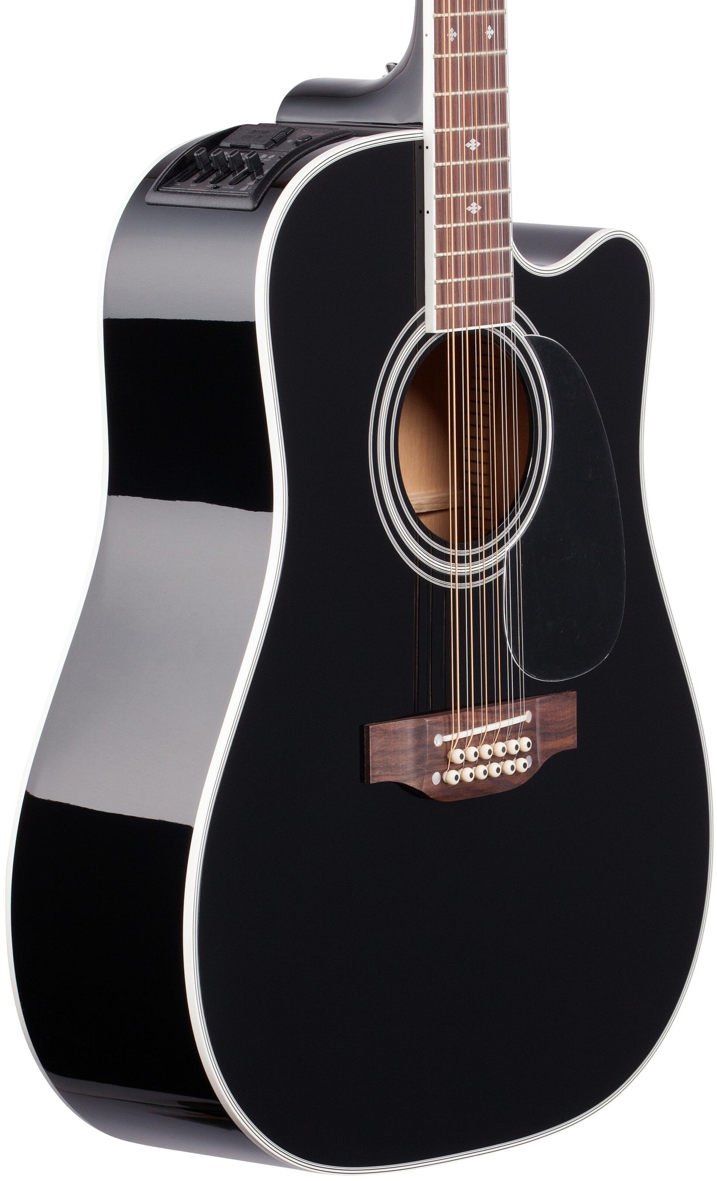 Takamine EF381SC 12-String Acoustic-Electric Cutaway Guitar