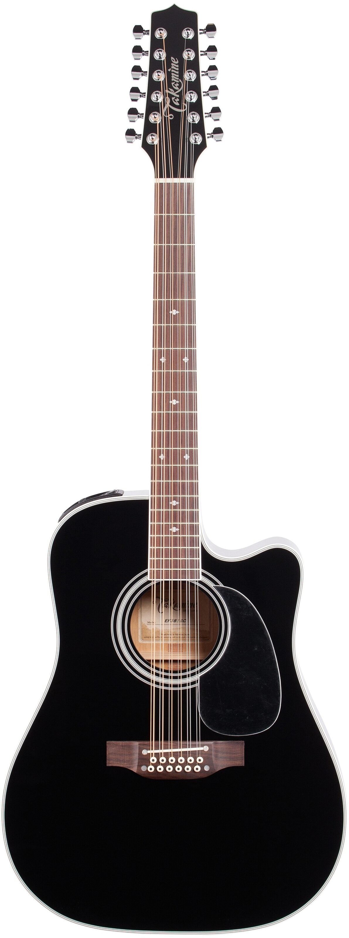 Takamine EF381SC 12-String Acoustic-Electric Cutaway Guitar