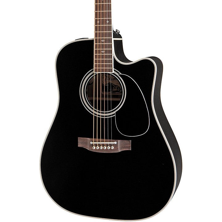 Takamine Legacy EF341SC Acoustic-Electric Guitar - Black