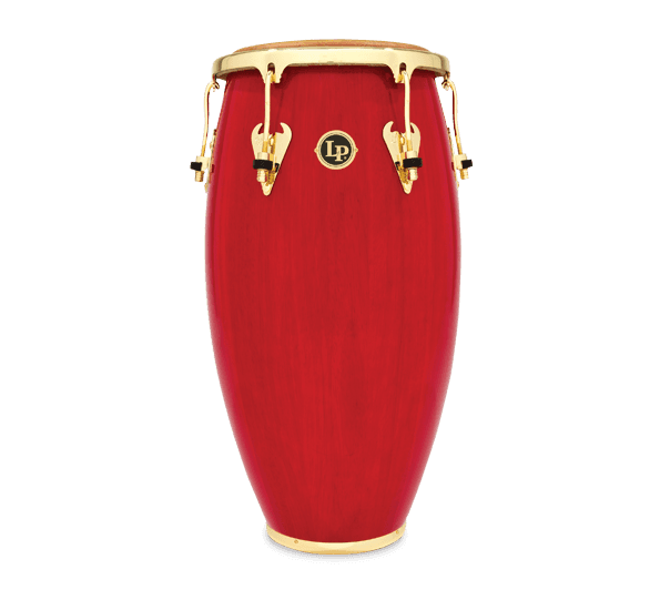 LATIN PERCUSSION MATADOR SERIES M752S-RW CONGA, RED W/ GOLD HARDWARE