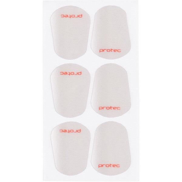 Protec Large Mouthpiece Cushions; .4mm; Qty 6 Clear Large .4mm