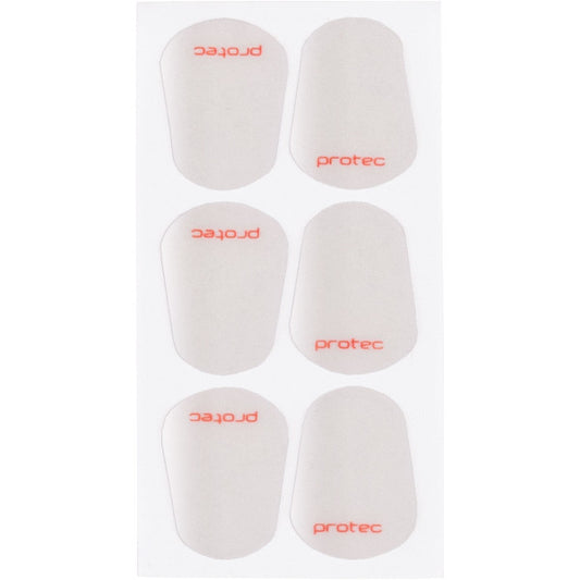 Protec Large Mouthpiece Cushions; .4mm; Qty 6 Clear Large .4mm
