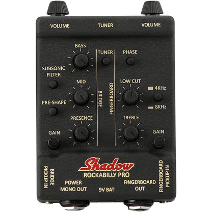 SH RB-PRO Rockabilly Pro Dual Pickup & Preamp System for Upright Bass & Tololoche
