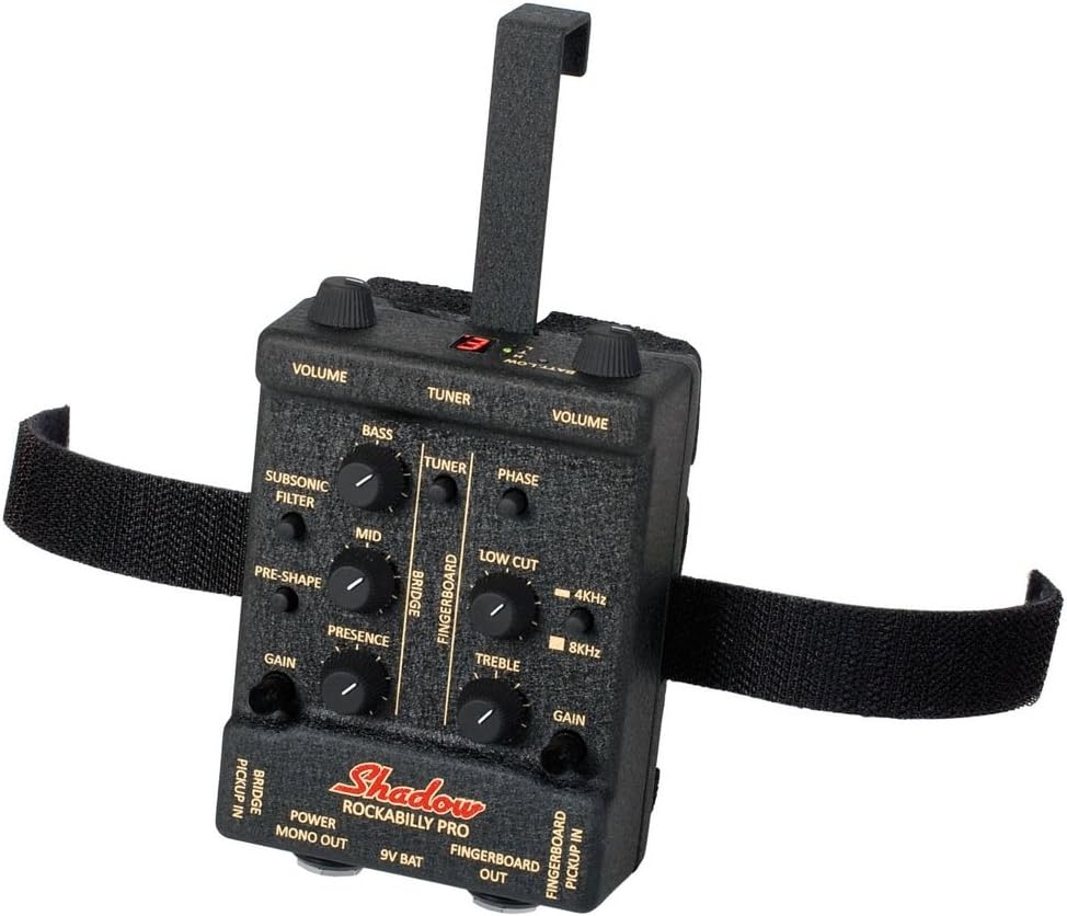 rockabilly pedal SH RB-PRO Rockabilly Pro Dual Pickup & Preamp System for Upright Bass – Salinas Music 123