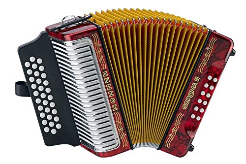 Hohner Corona II Diatonic Accordion - Keys of F/Bb/Eb