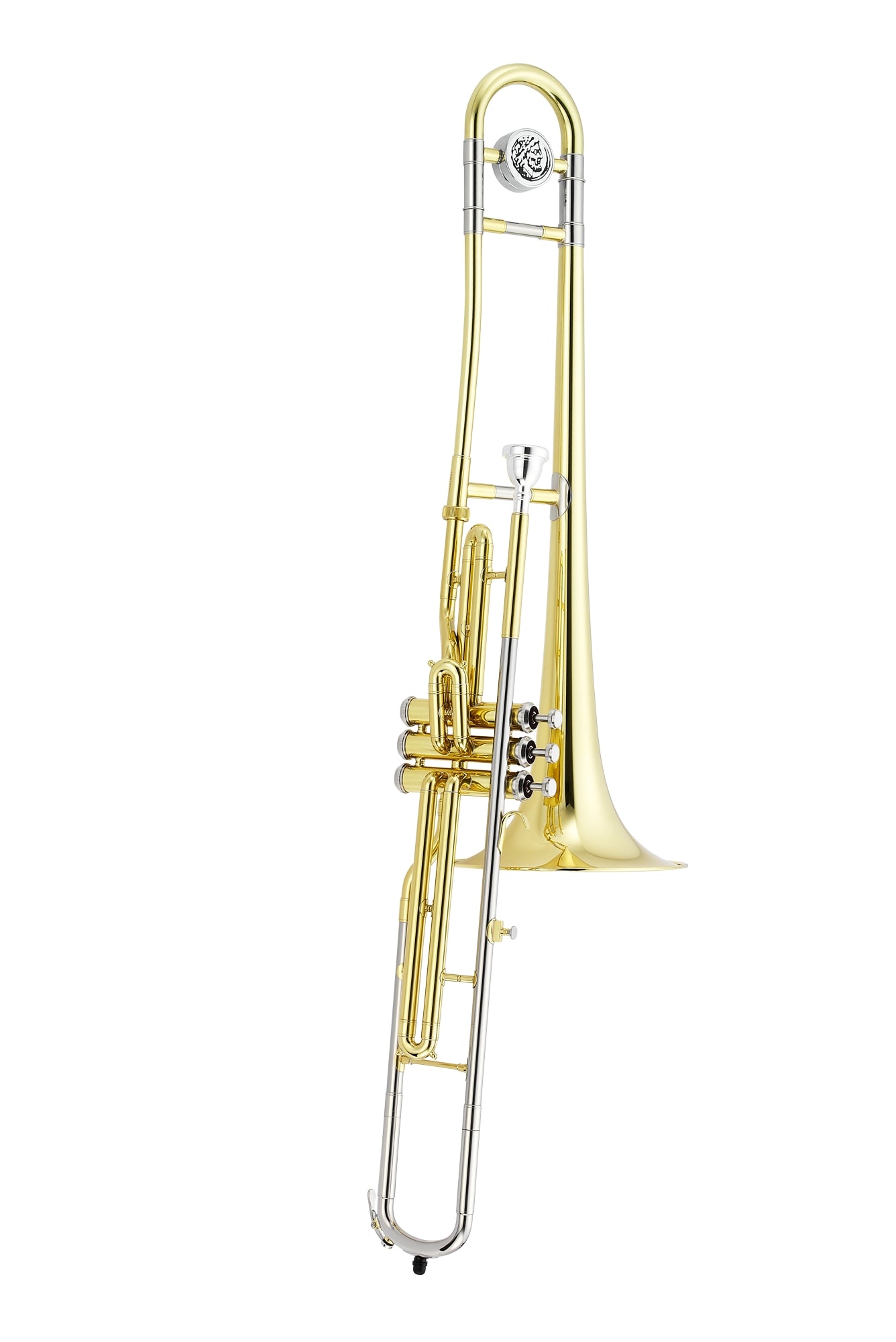 Jupiter JTB720V Series C Valve Trombone Lacquer Yellow Brass Bell