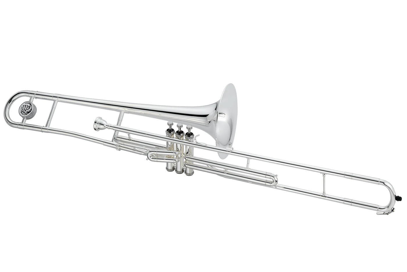 Jupiter JTB700VS Student Bb Valve Trombone - Silver-plated with Yellow Brass Bell