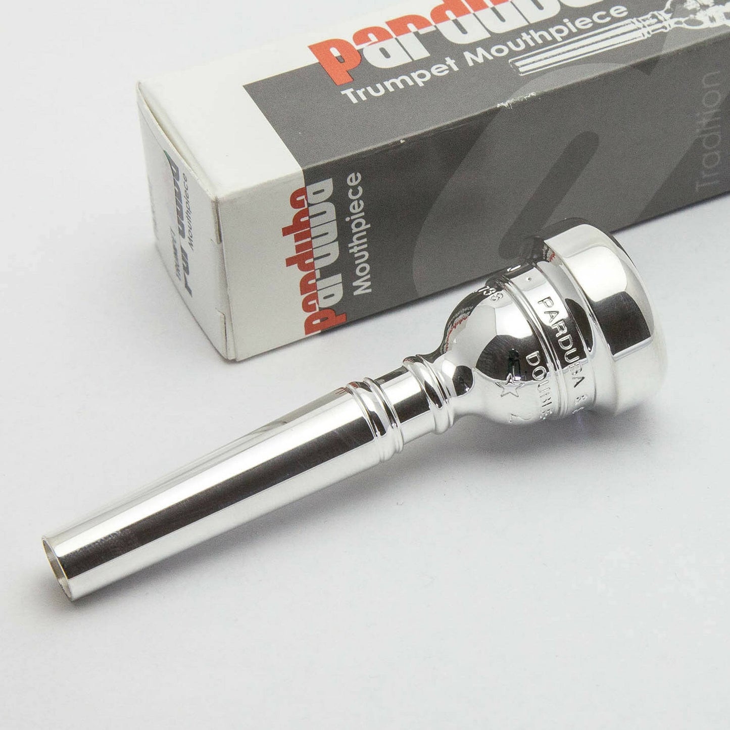 Parduba Trumpet Mouthpiece Series 3 Silver Plated
