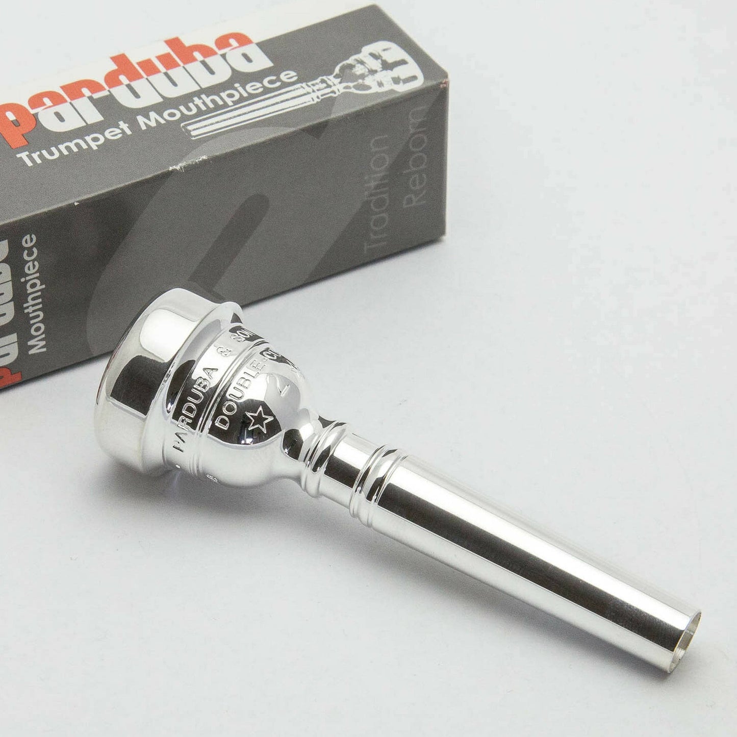 Parduba Trumpet Mouthpiece Series 3 Silver Plated