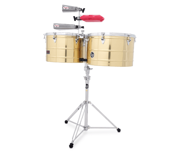 LP Prestige 15/16 Thunder Timbales Brass