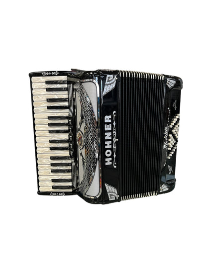 Hohner Anacleto Latino III 34/48 5 Switch Accordion - BLACK