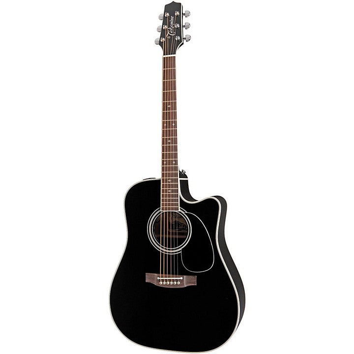 Takamine Legacy EF341SC Acoustic-Electric Guitar - Black