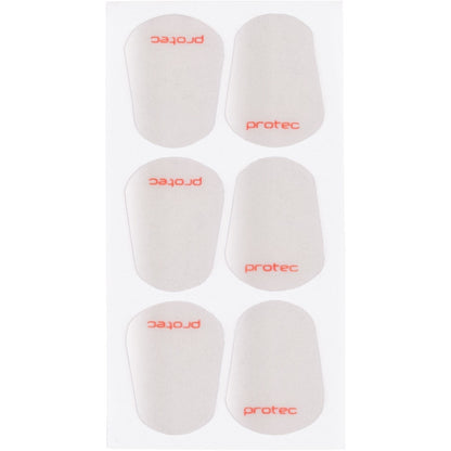 Protec Large Mouthpiece Cushions; .4mm; Qty 6 Clear Large .4mm