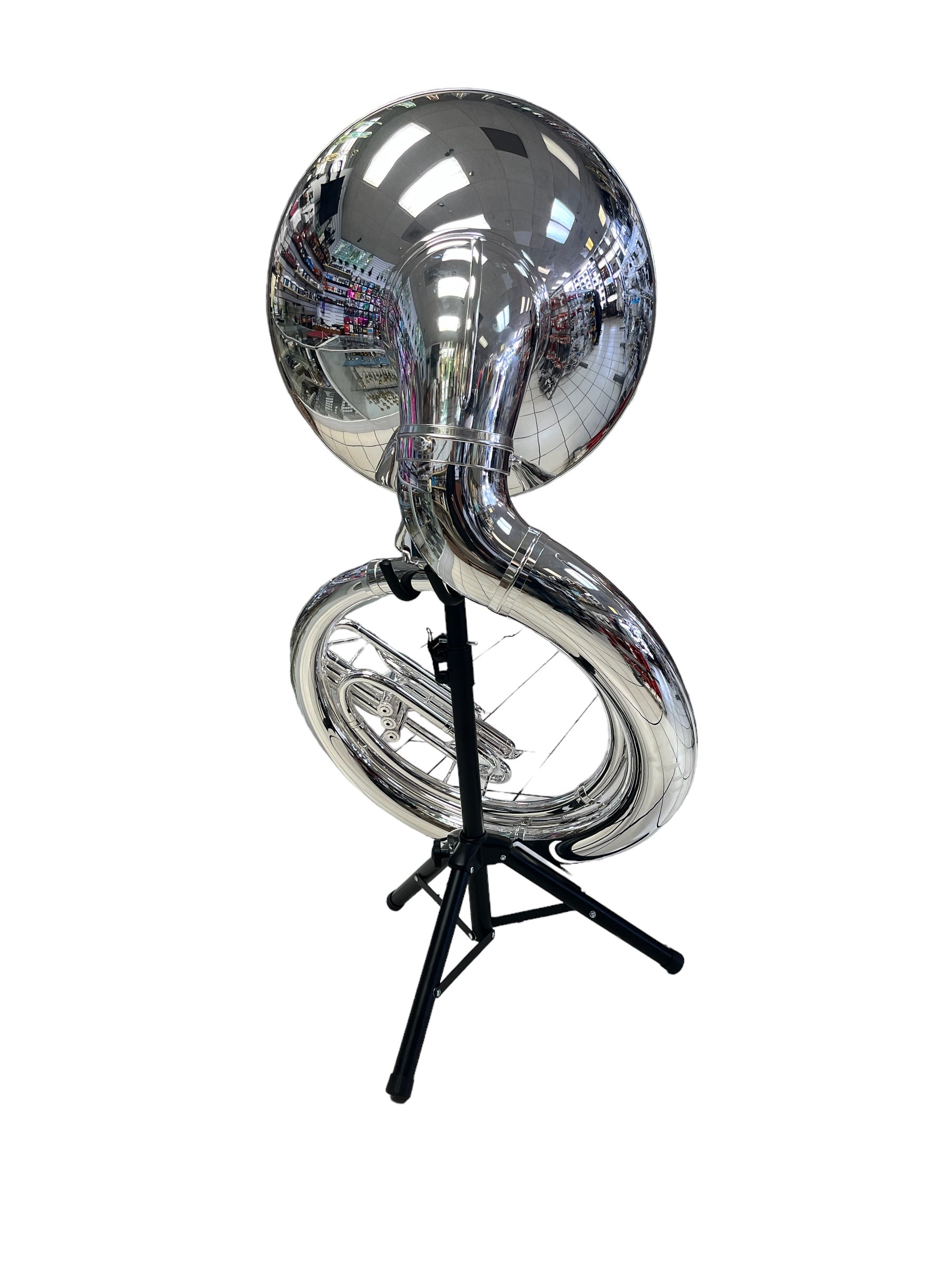 Sousaphone stand store