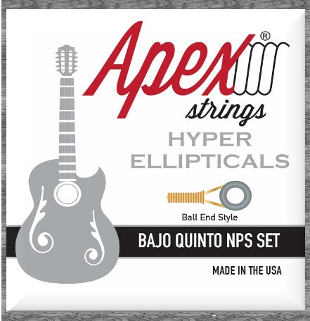 NXB2874B APEX® “HYPER ELLIPTICALS” BAJO QUINTO NPS “BALL END” SET
