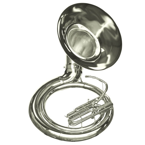 John Packer 2057s Bb Sousaphone - Professional Silver Plated