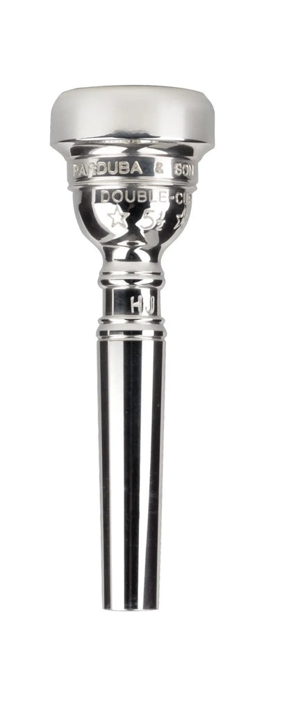 Parduba Trumpet Mouthpiece Series 3 Silver Plated